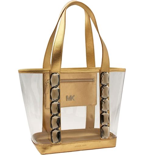 michael kors chic tote bag|michael kors clear tote bags.